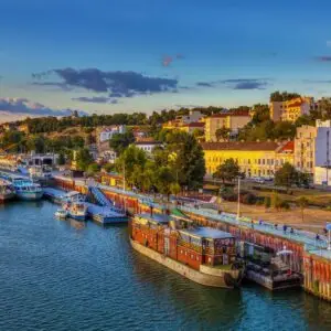 Transfer Skopje to Belgrade with a city tour of Nis